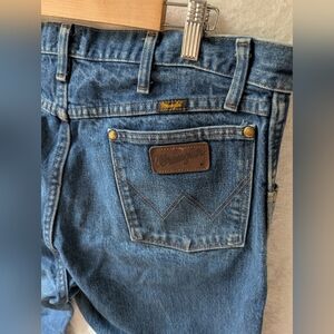 Wrangler 38 X 30 Regular Fit Work Jeans 47MWZPW